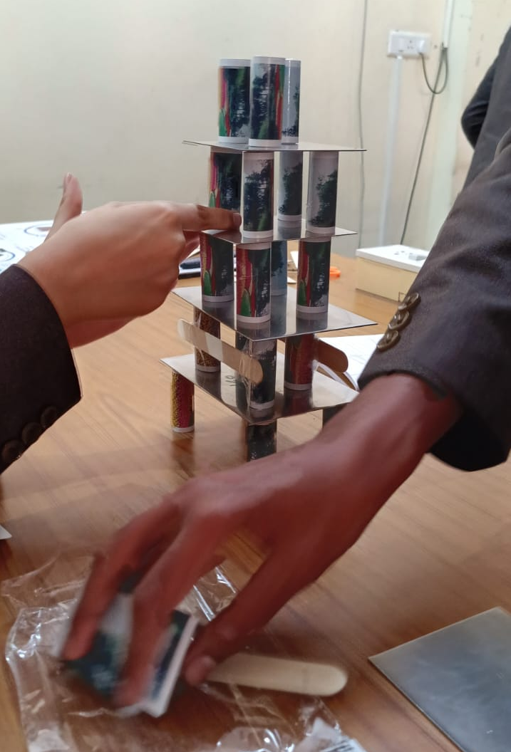Card tower