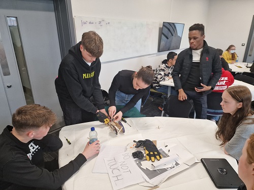 Staffordshire students building a car