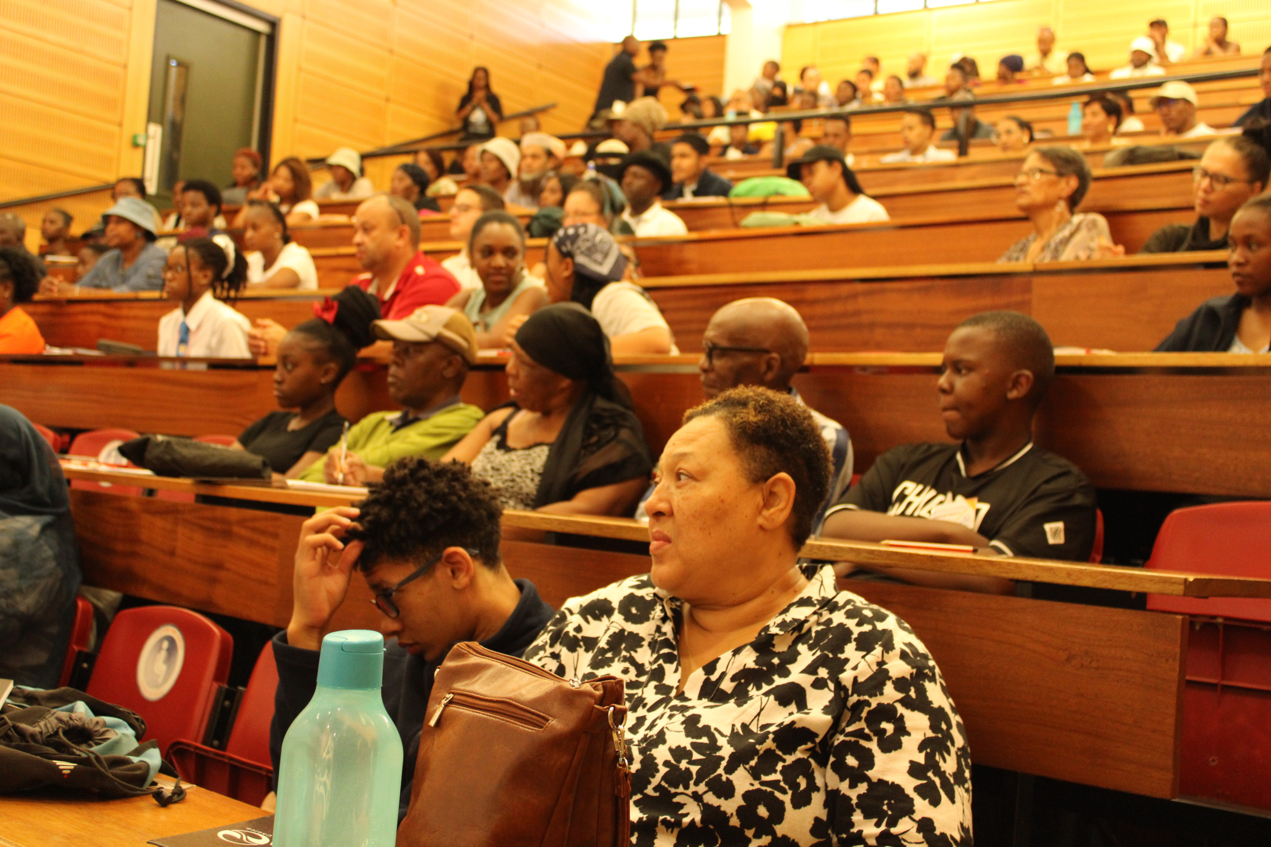 Parents are briefed on their kids' successes in Engineering Academy