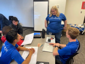 Cincinnati Volunteer with Academy